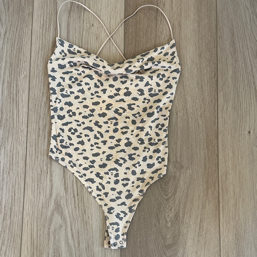 Abercrombie & Fitch Leopard Bodysuit